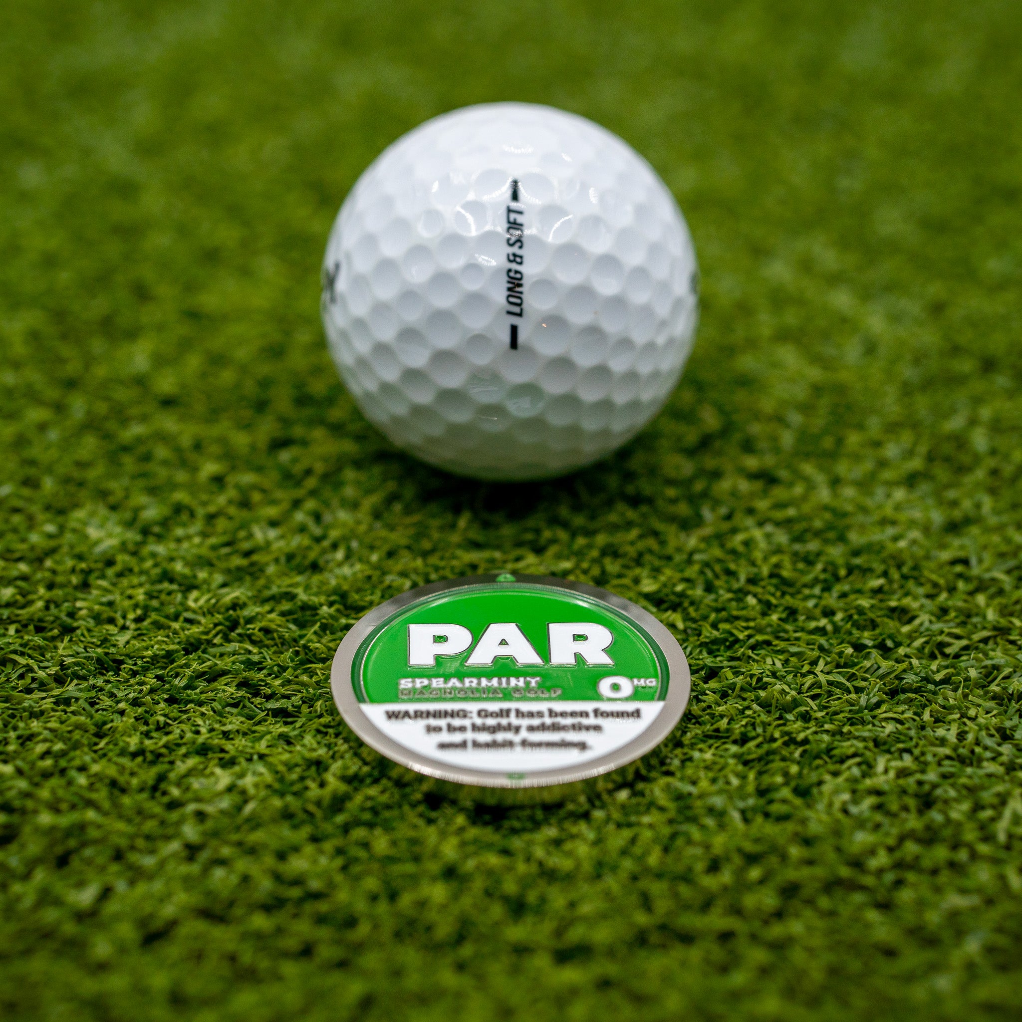 "PAR" BALL MARKER - Spearmint