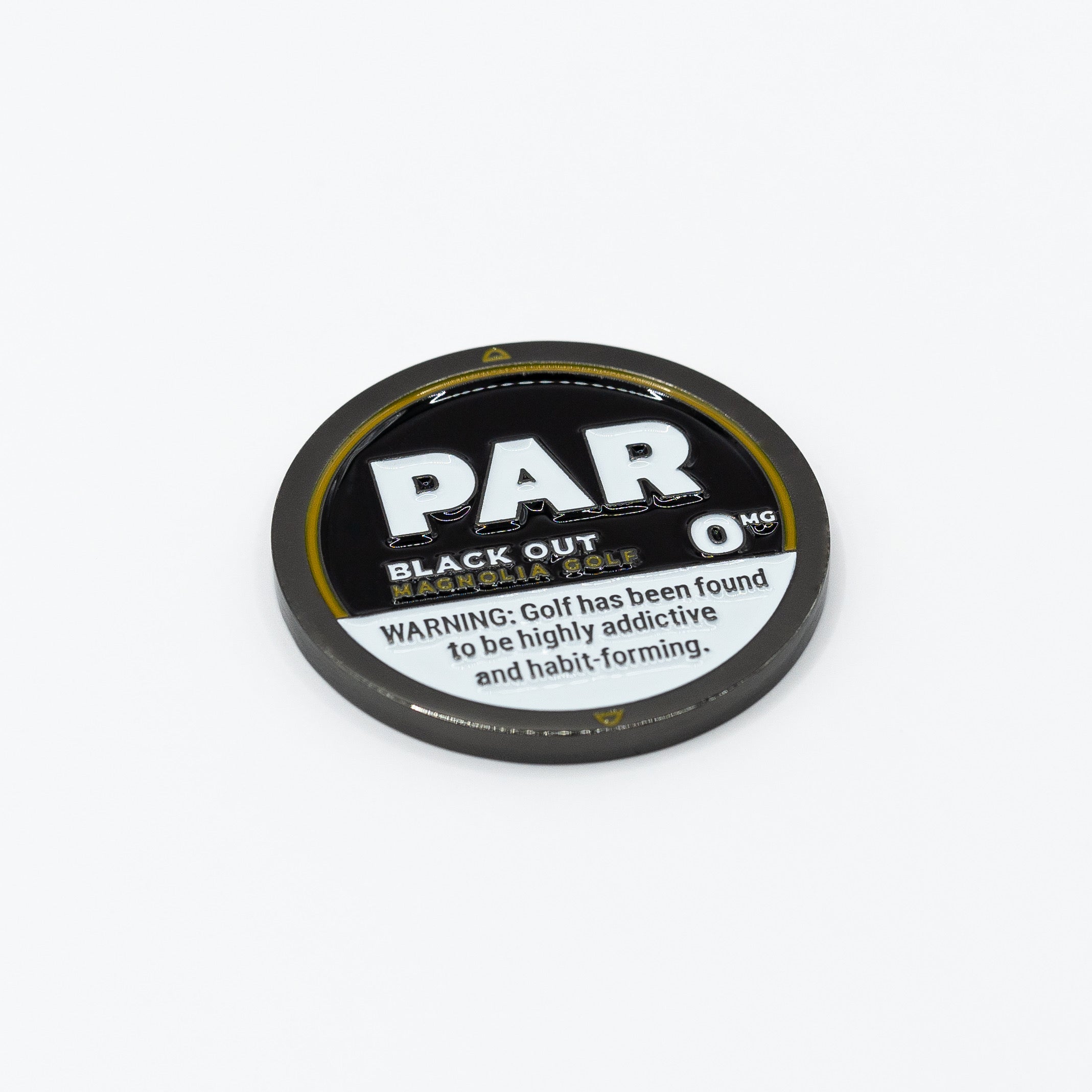 "PAR" BALL MARKER - BLACKOUT (LIMITED EDITION)