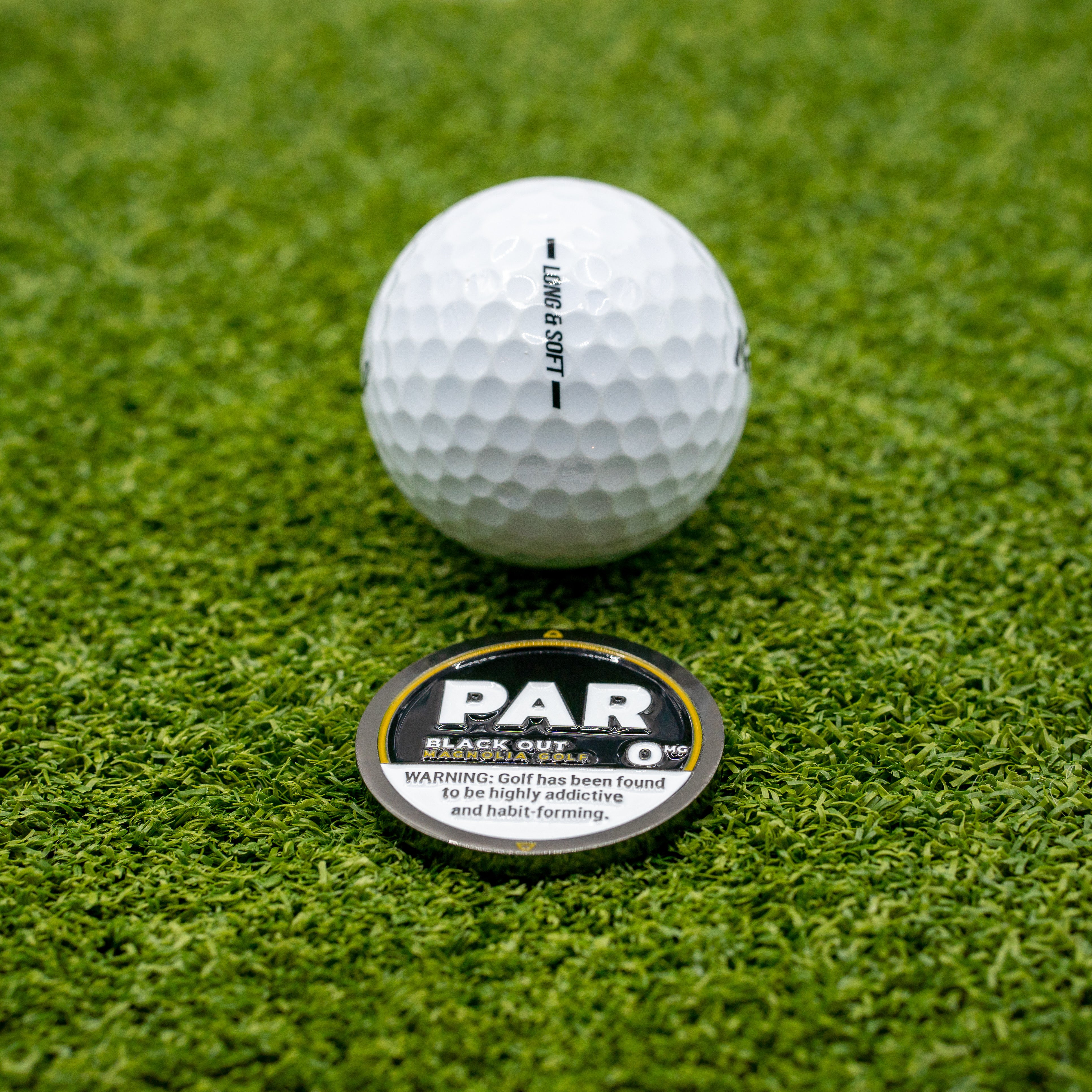 "PAR" BALL MARKER - BLACKOUT (LIMITED EDITION)