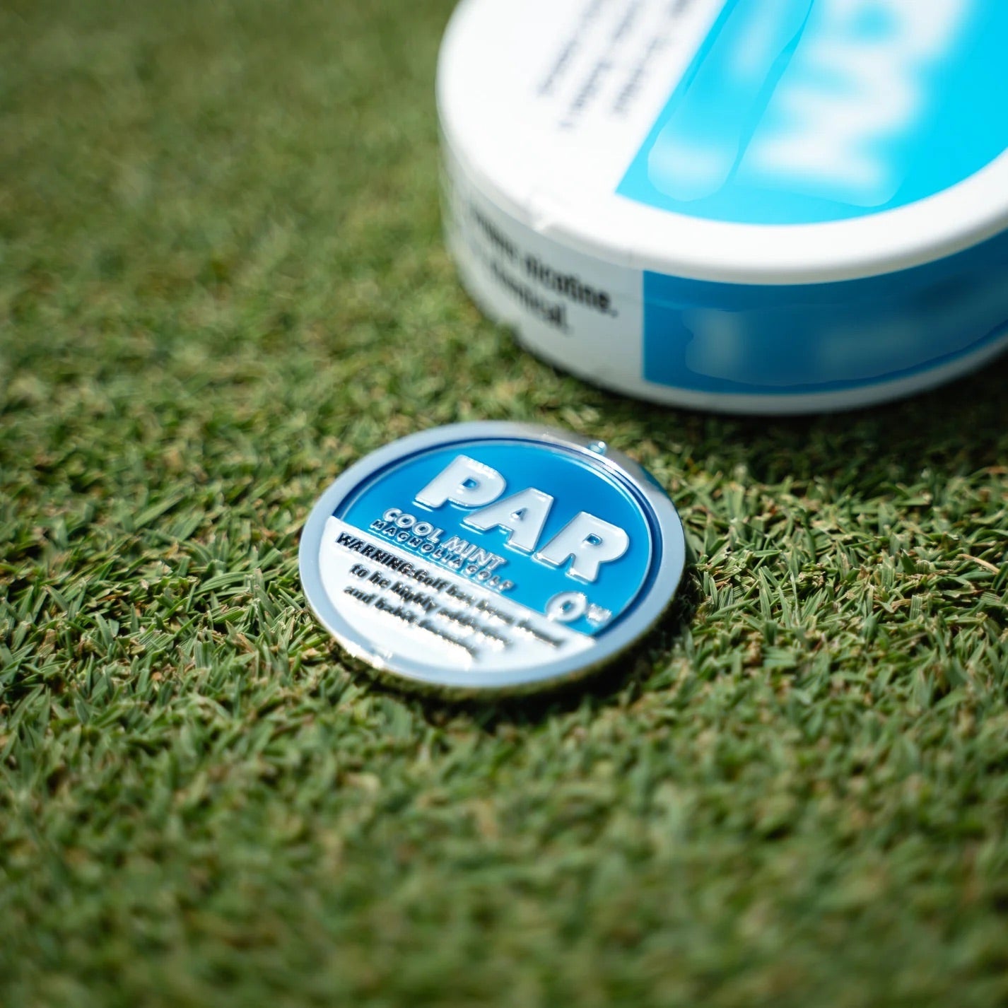 "PAR" BALL MARKER - Coffee