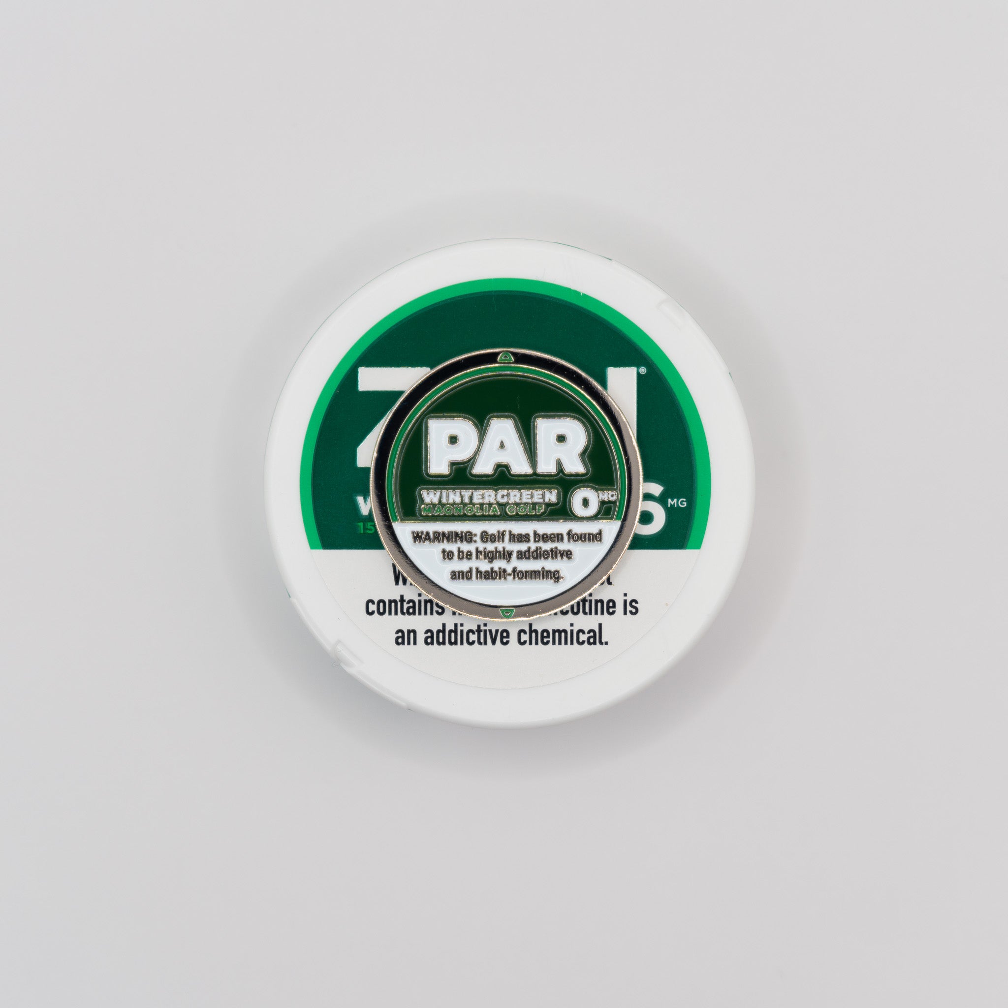 "PAR" BALL MARKER - Wintergreen