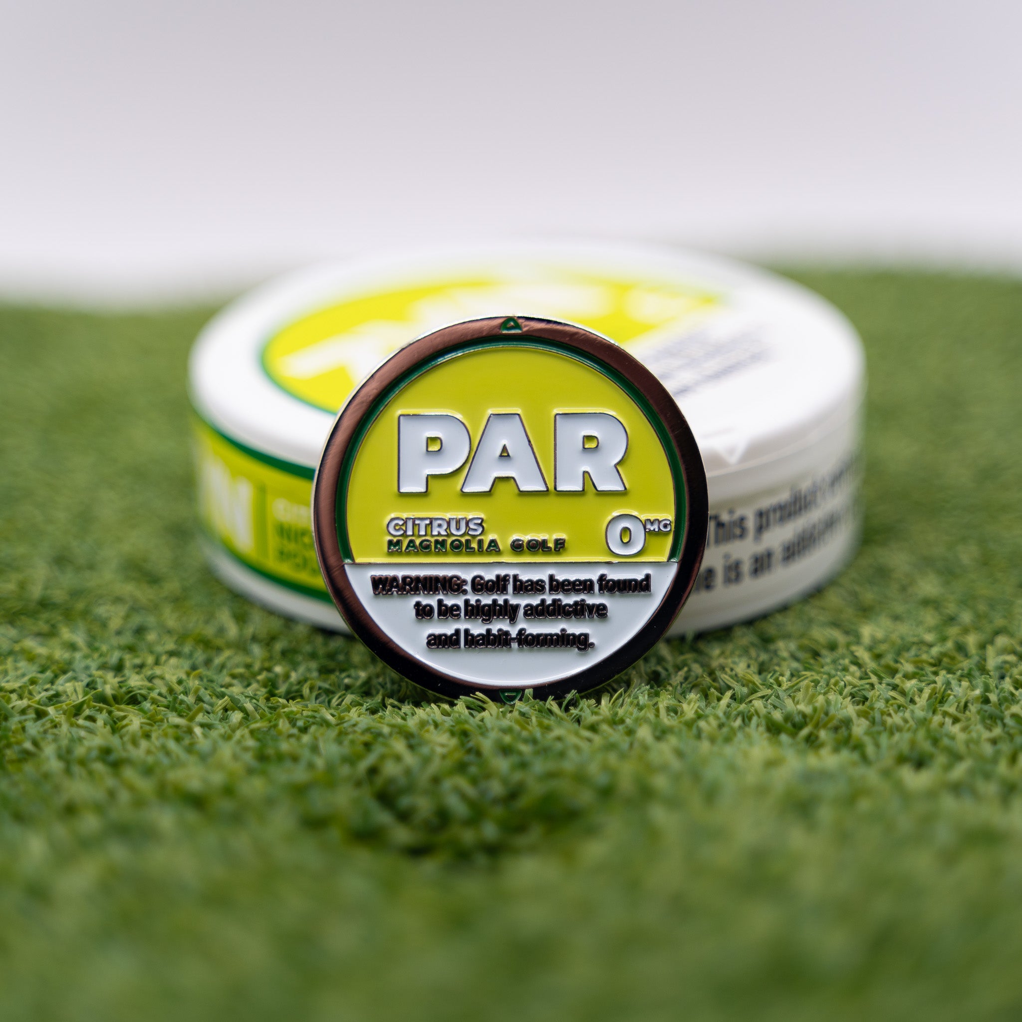 "PAR" BALL MARKER - Citrus