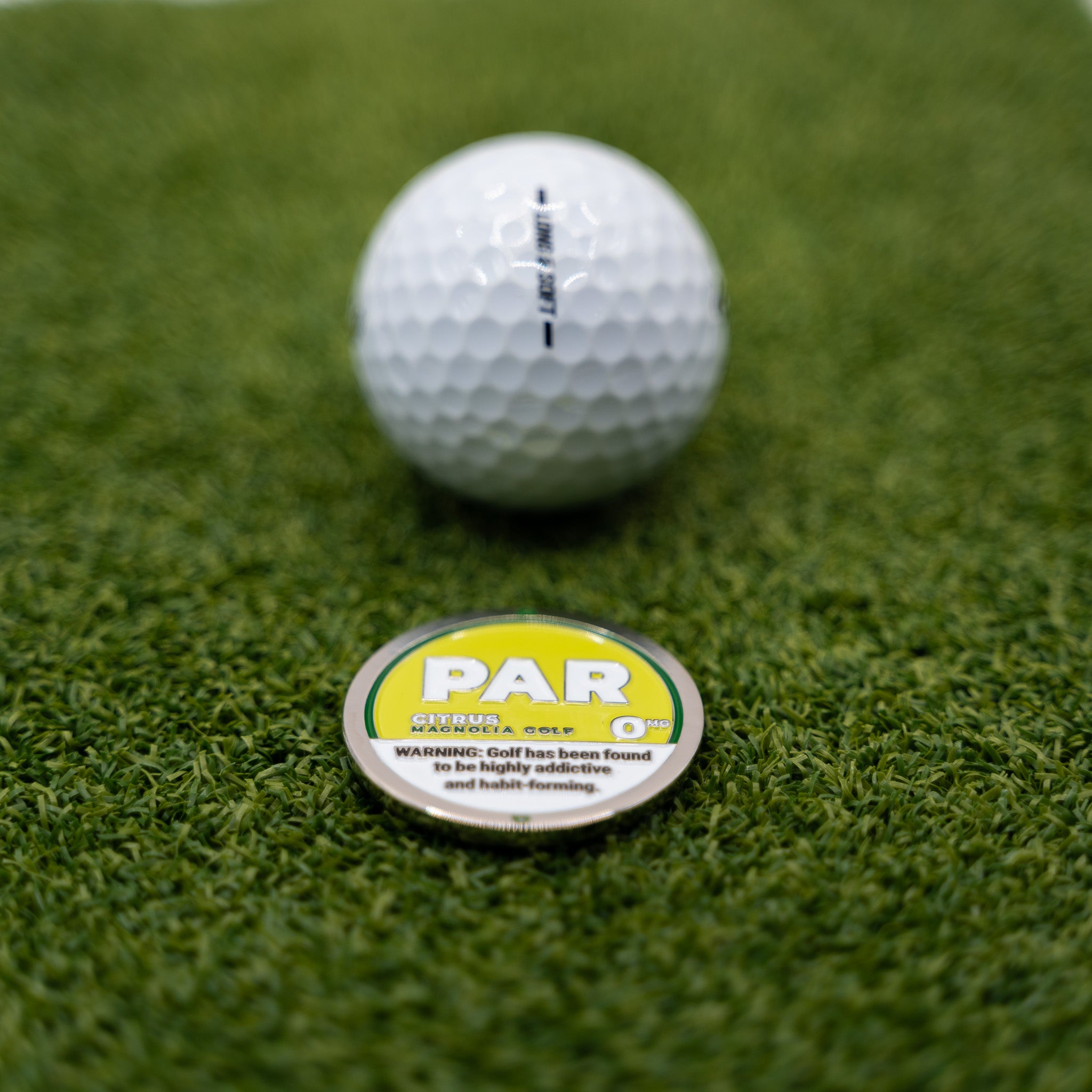 "PAR" BALL MARKER - Citrus