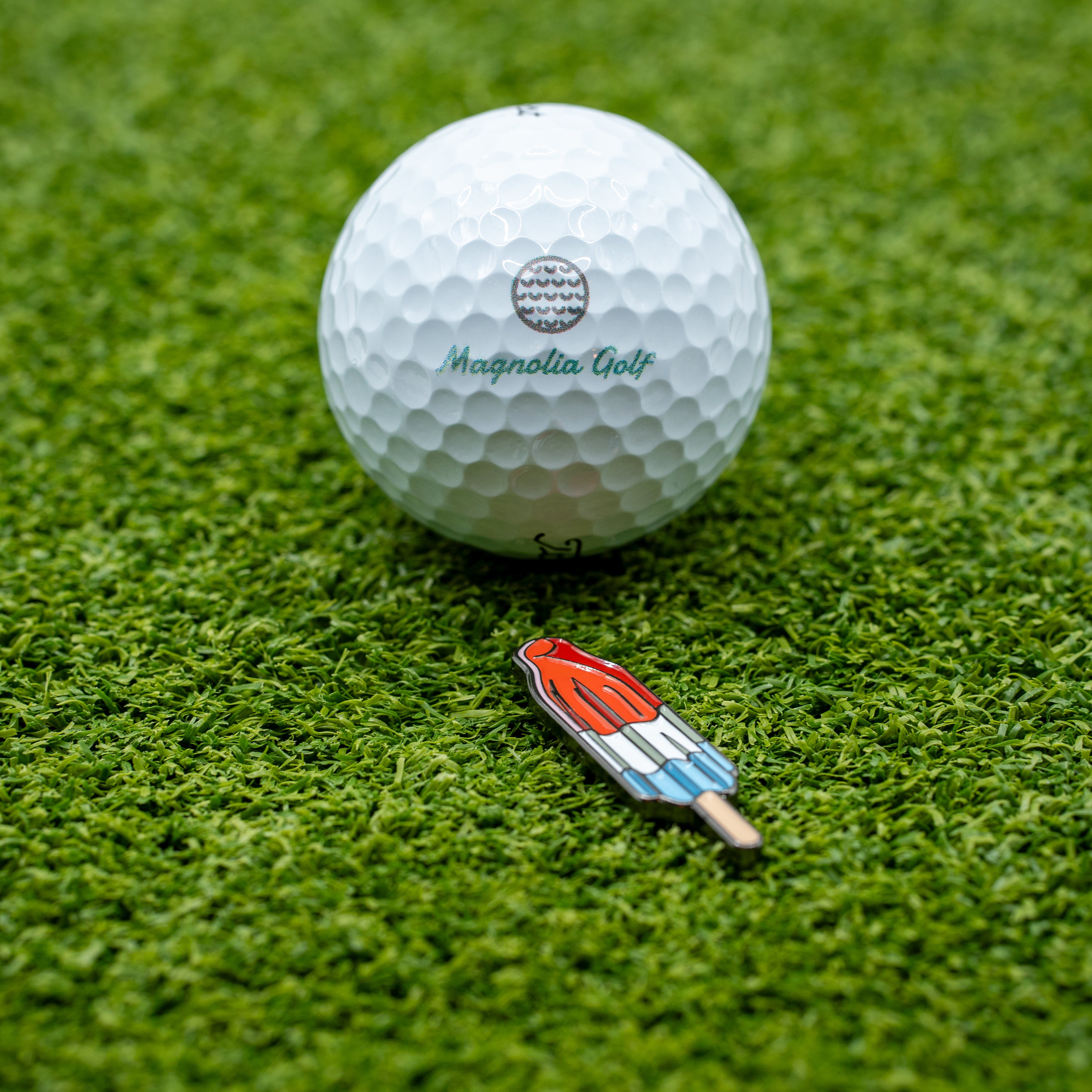 Patriotic Pop Ball Marker