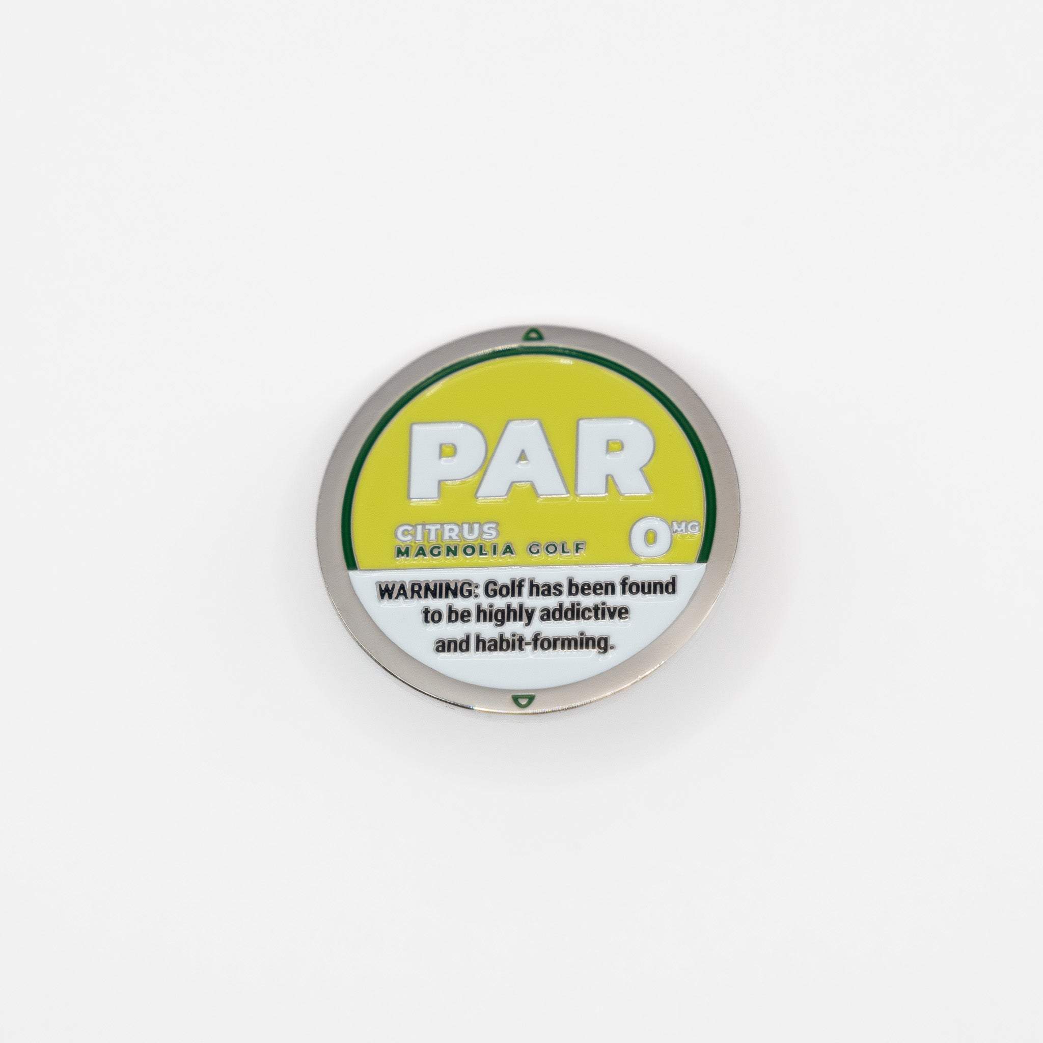 "PAR" BALL MARKER - Citrus