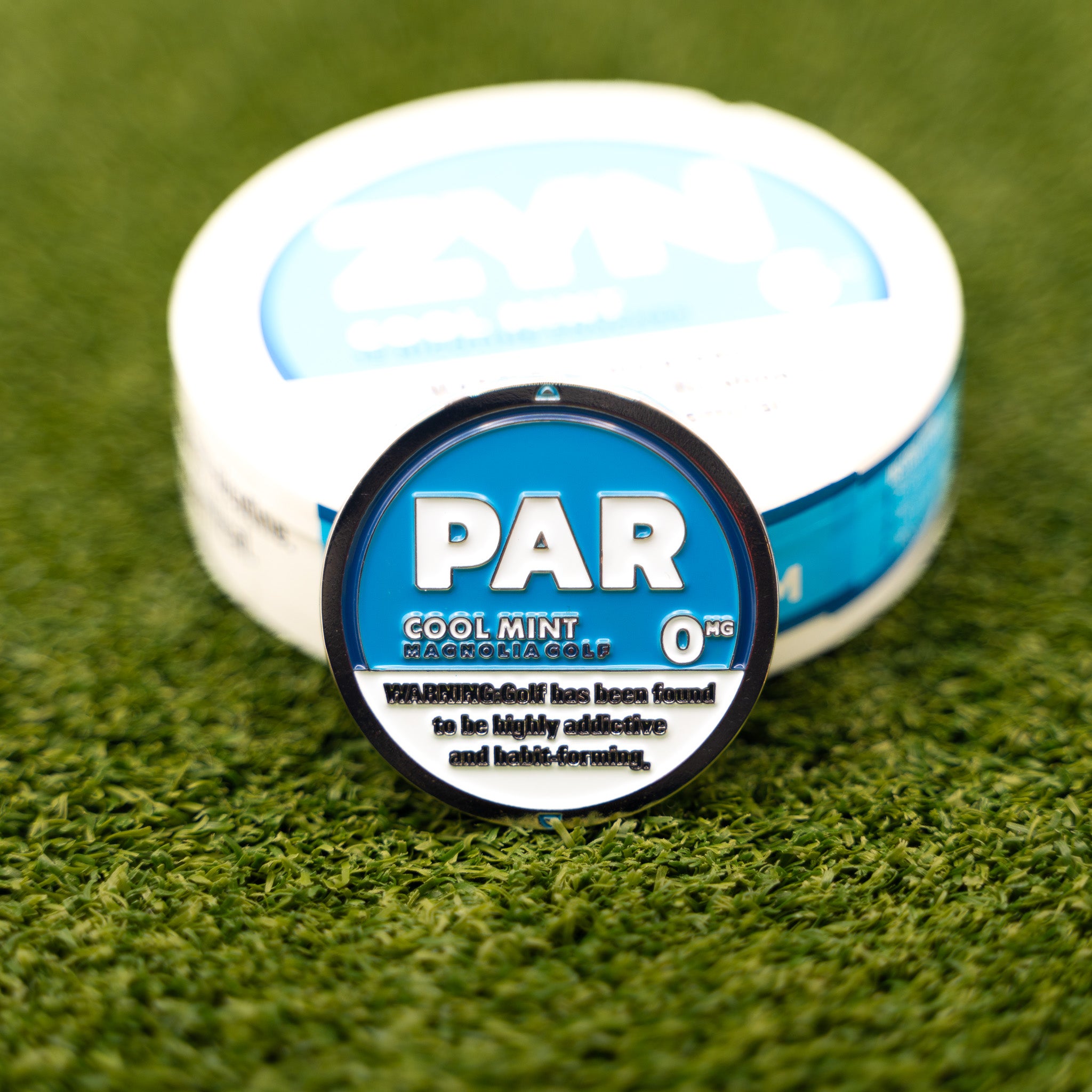 "PAR" BALL MARKER - Cool Mint