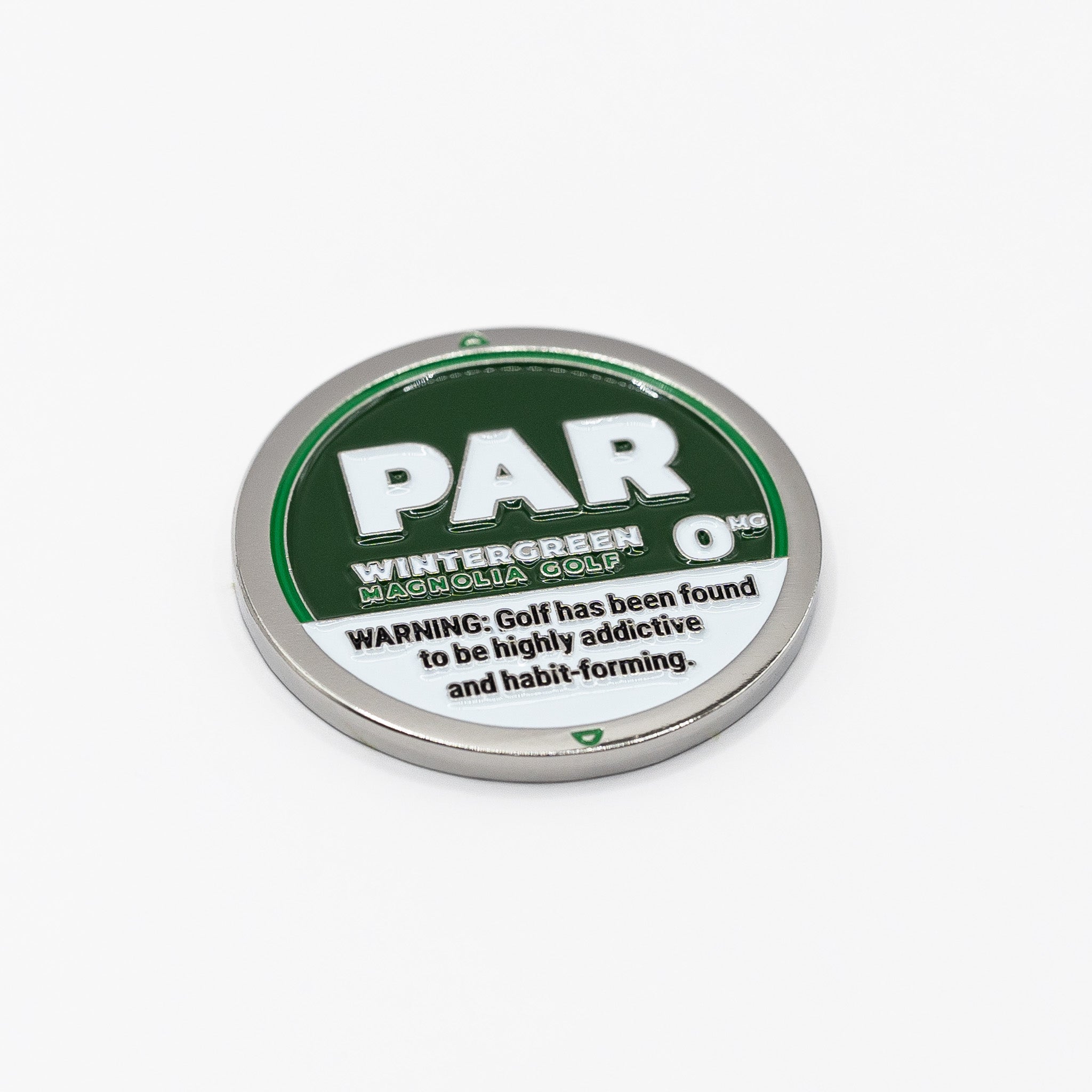 "PAR" BALL MARKER - Wintergreen