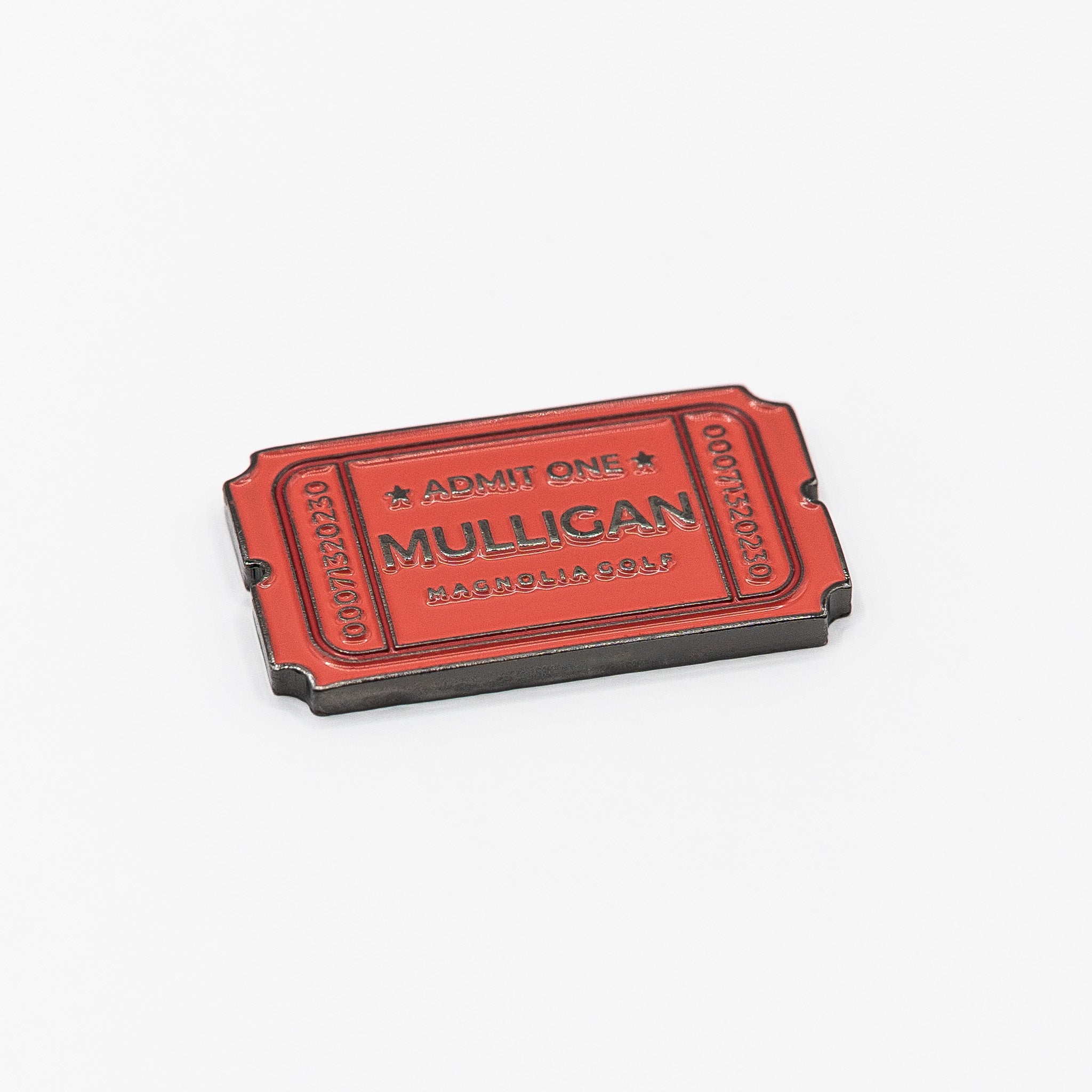 Mulligan Ticket Ball Marker