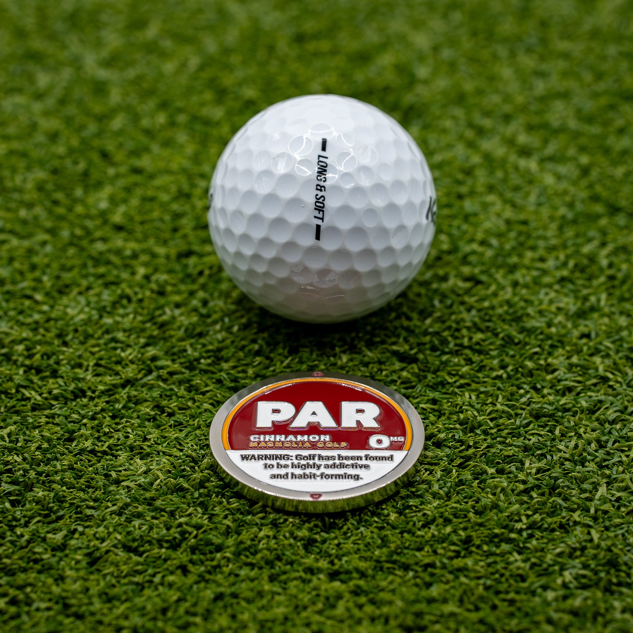 "PAR" BALL MARKER - Cinnamon