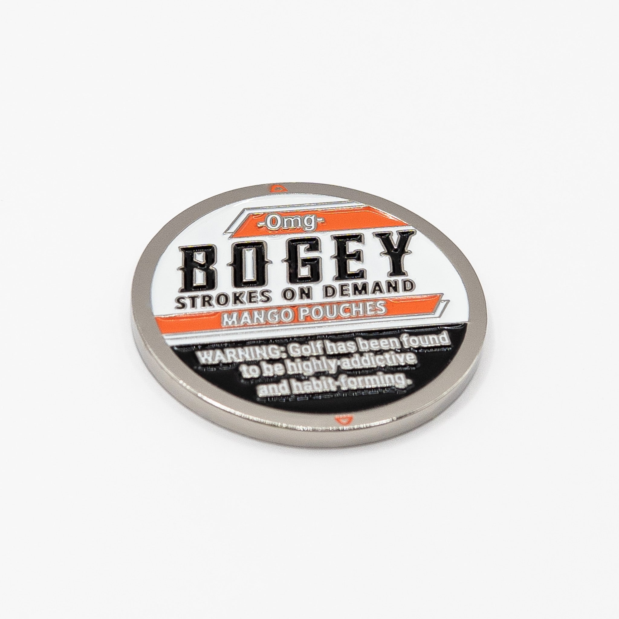 "BOGEY" BALL MARKER - Mango