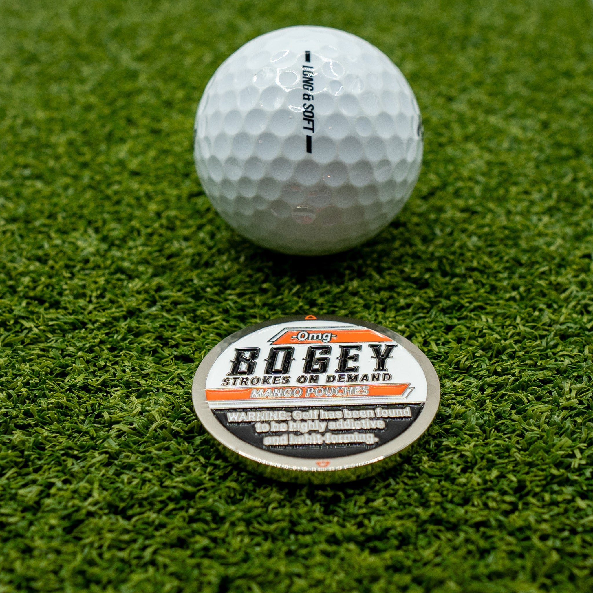 Triple "BOGEY" BALL MARKER Bundle