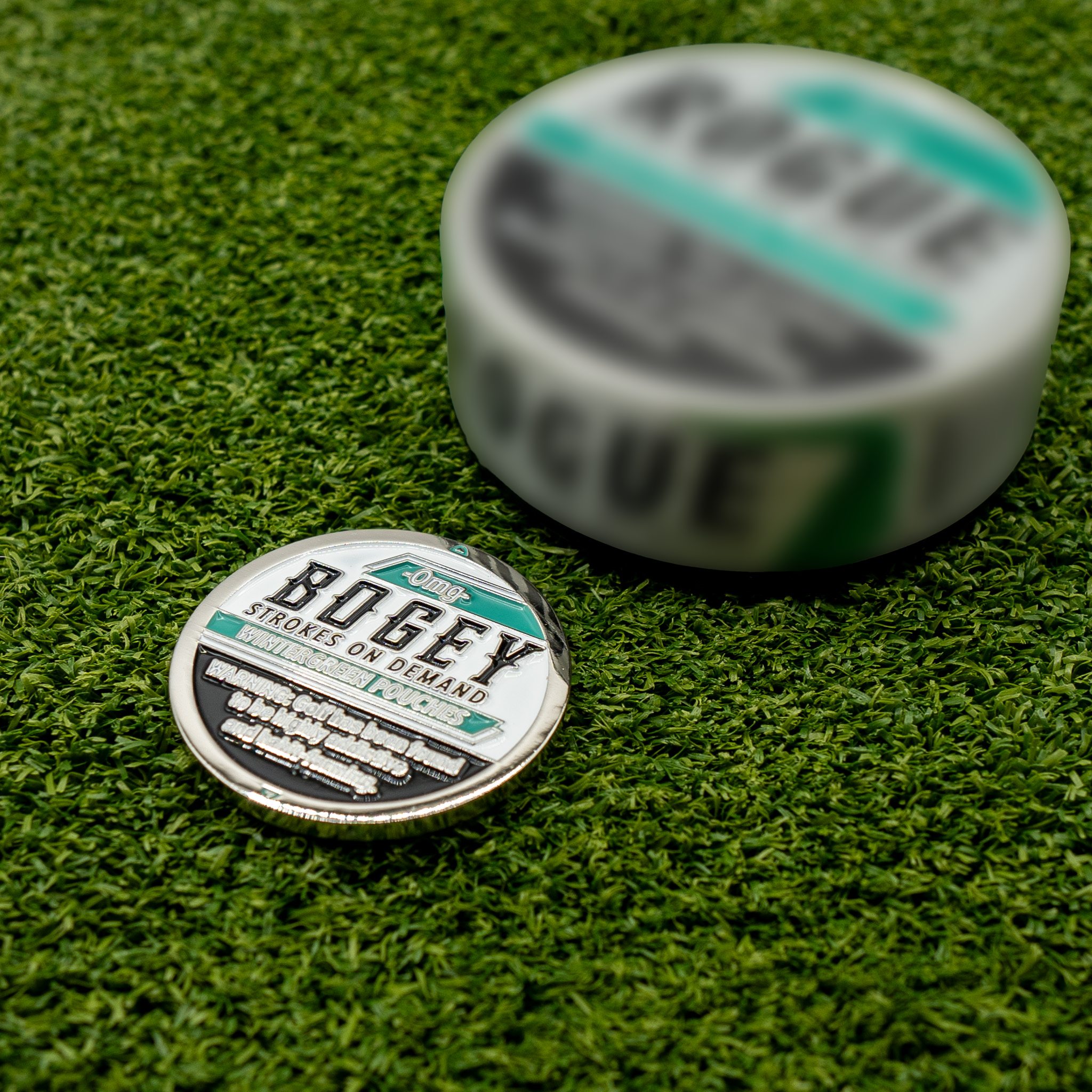 "BOGEY" BALL MARKER - Wintergreen