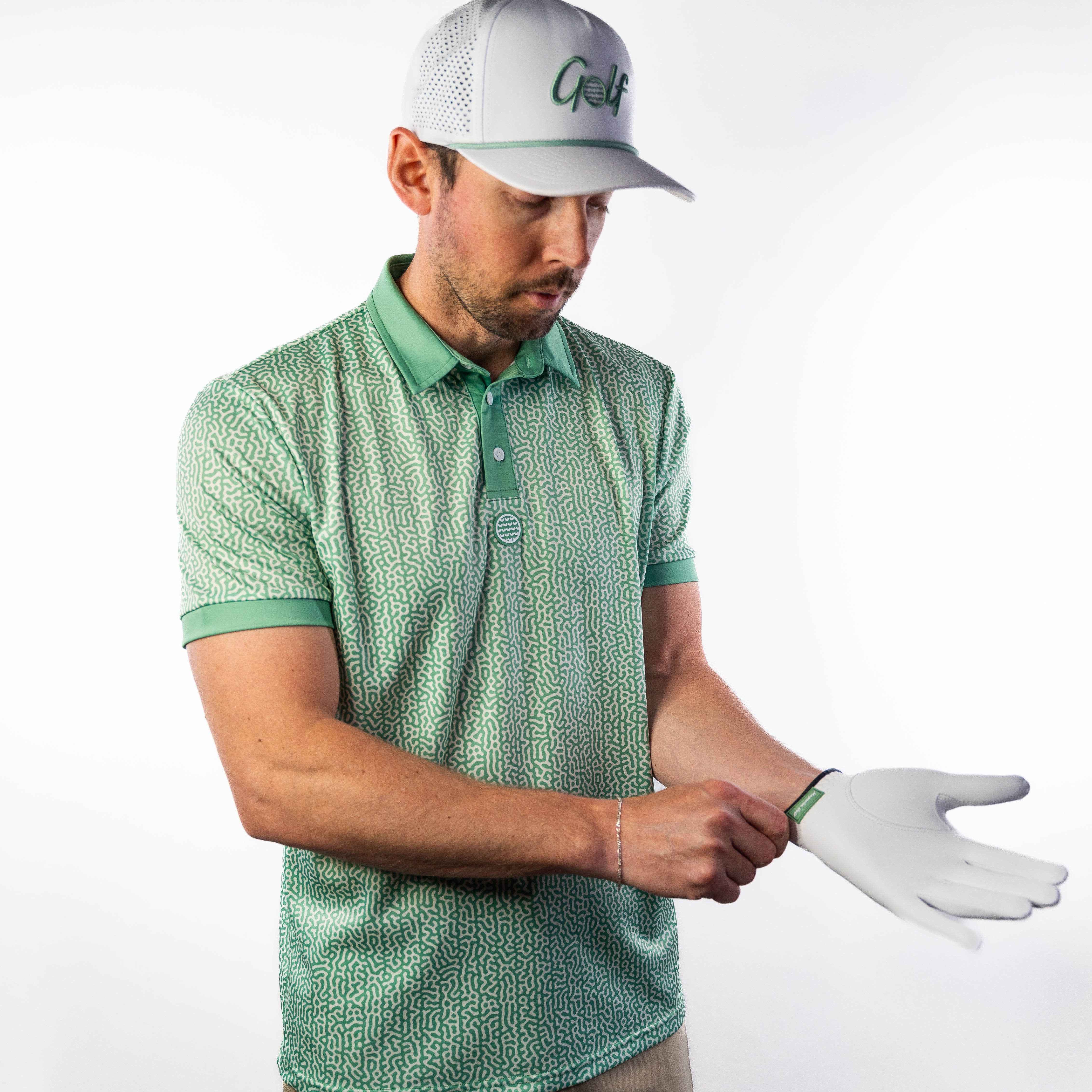 The Enigma Polo - Fairway Green